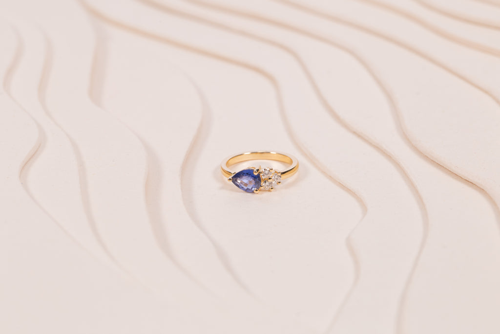 Bague Céleste Tanzanite
