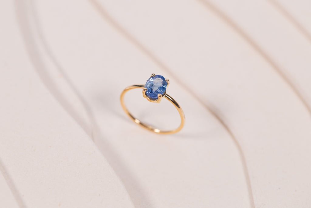 Bague Monolithe Saphir