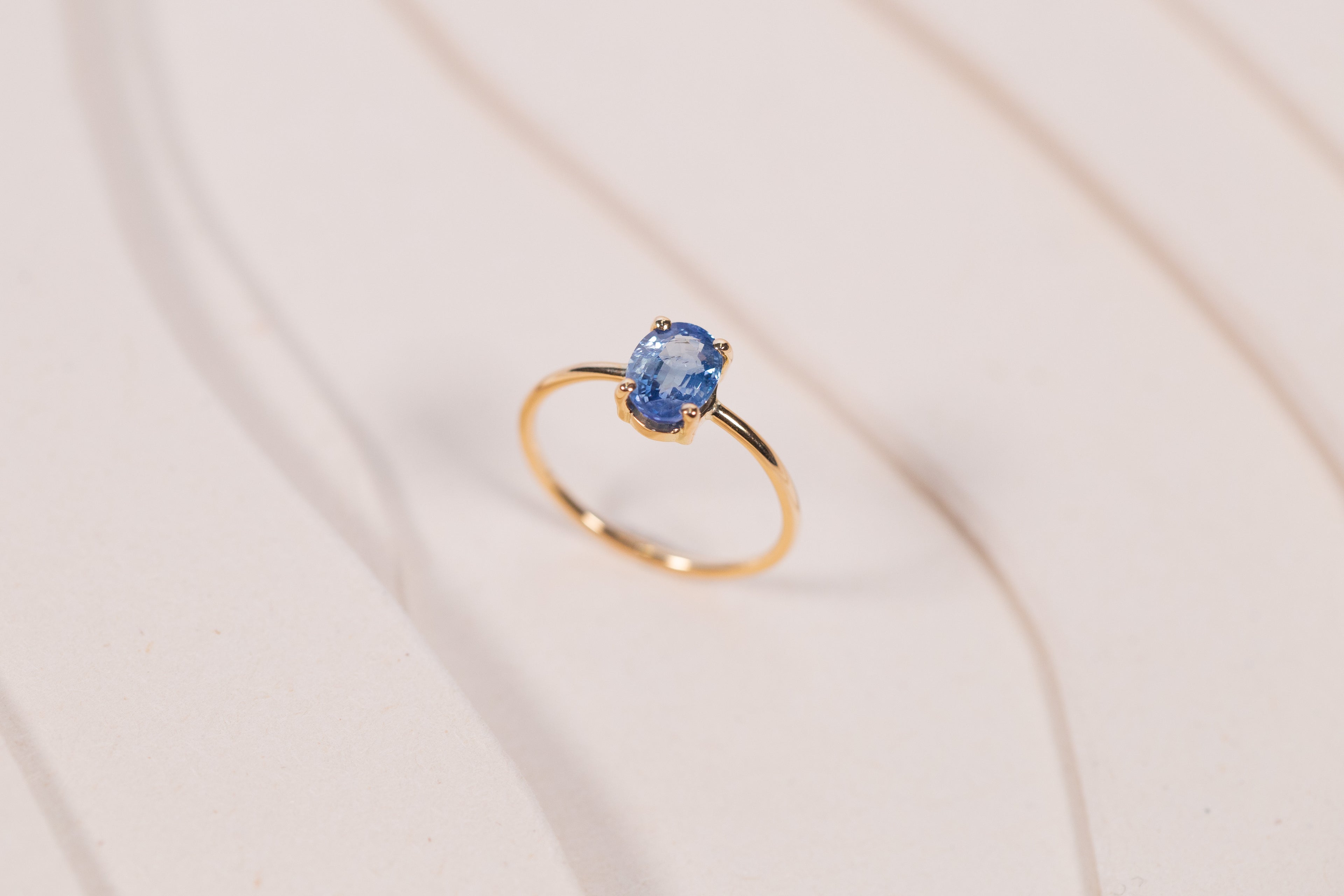 Bague Monolithe Saphir