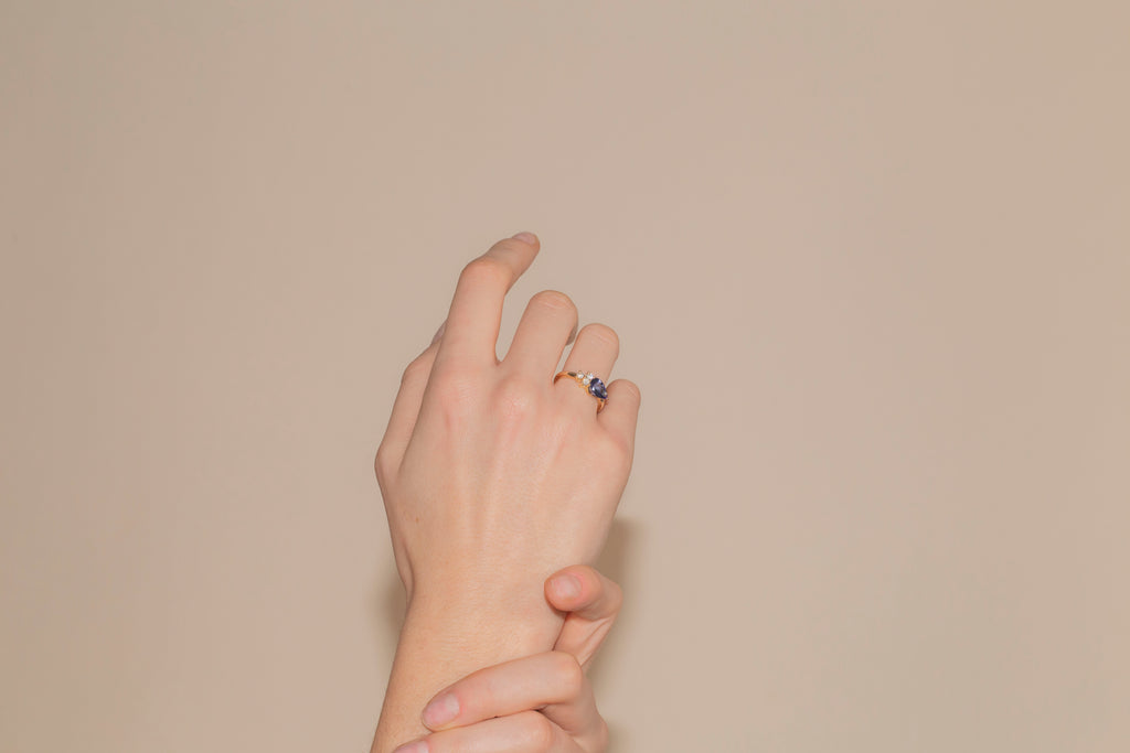 Bague Céleste Tanzanite