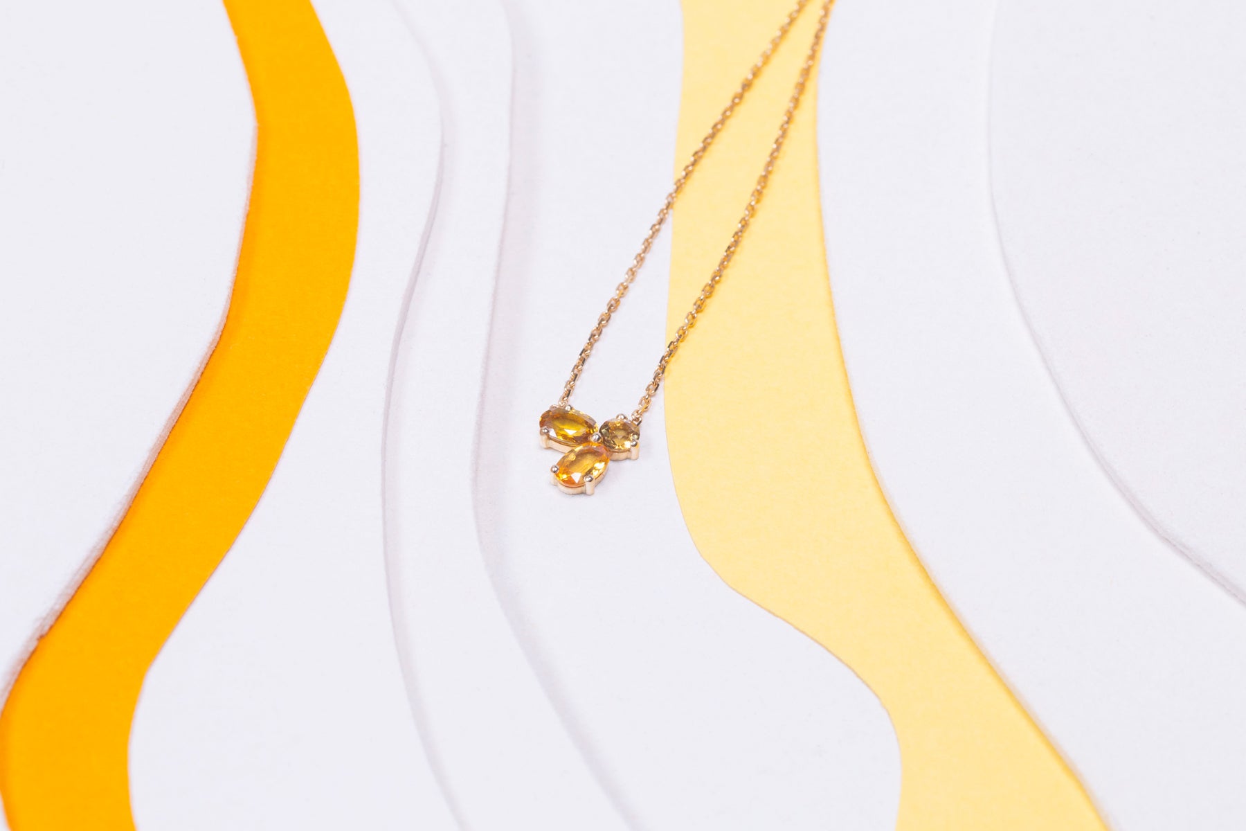 Collier Rivière Jaune