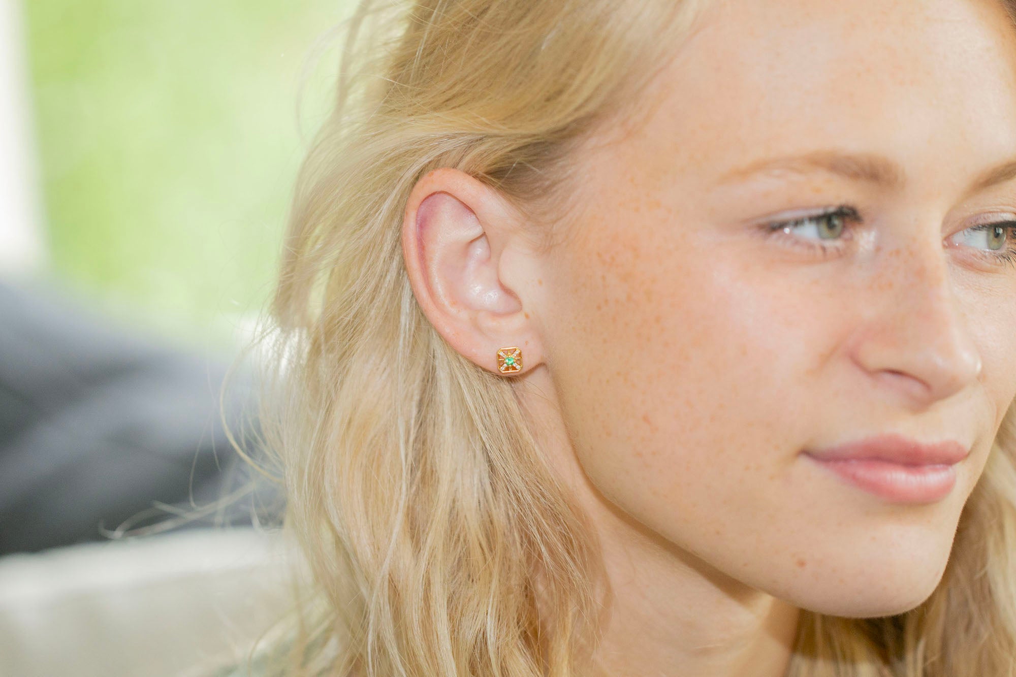 Boucle d'oreille Petit Jardin
