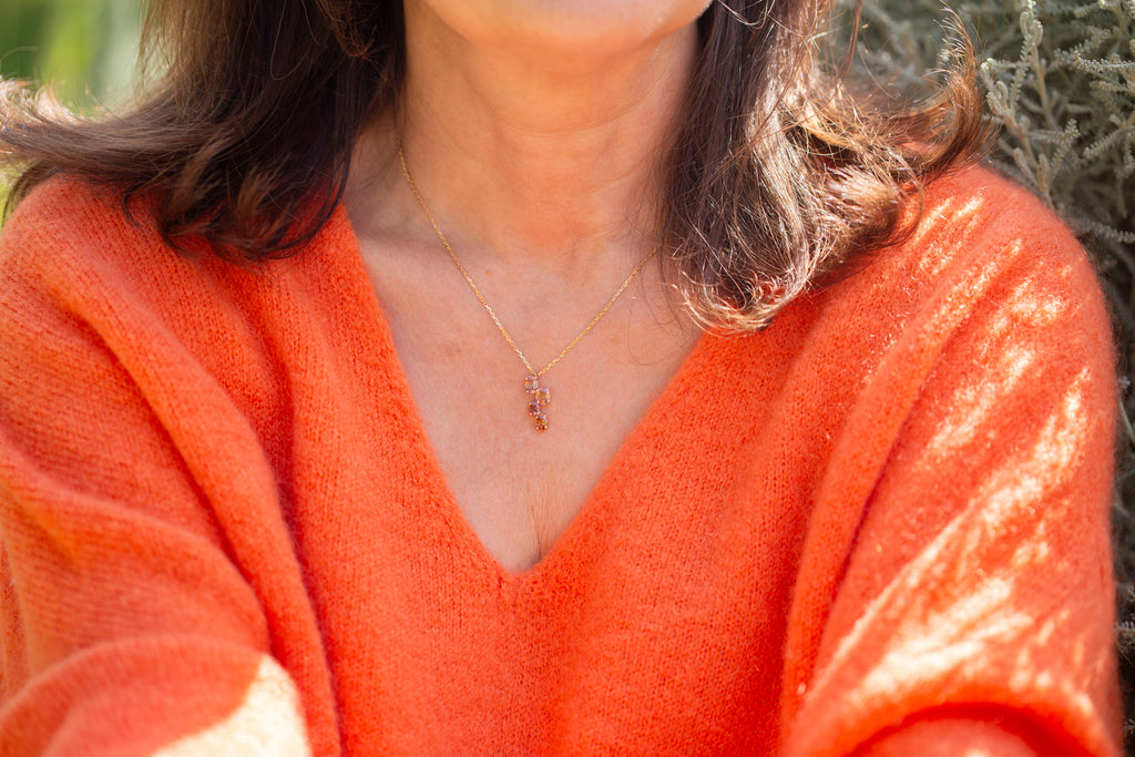Collier Varappe Zircons