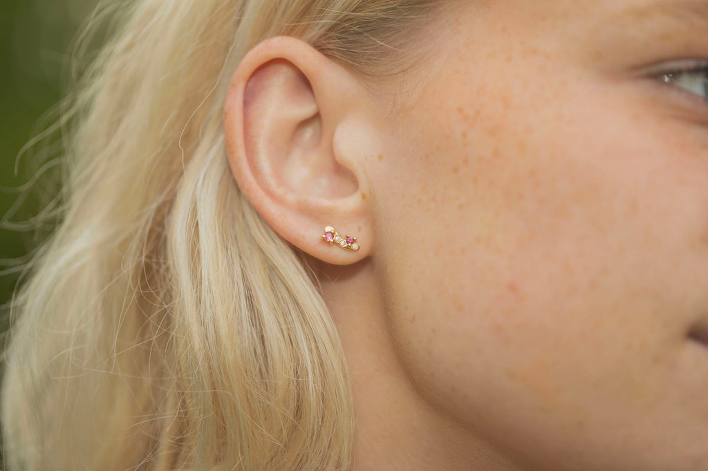 Boucle d'oreille Sakura
