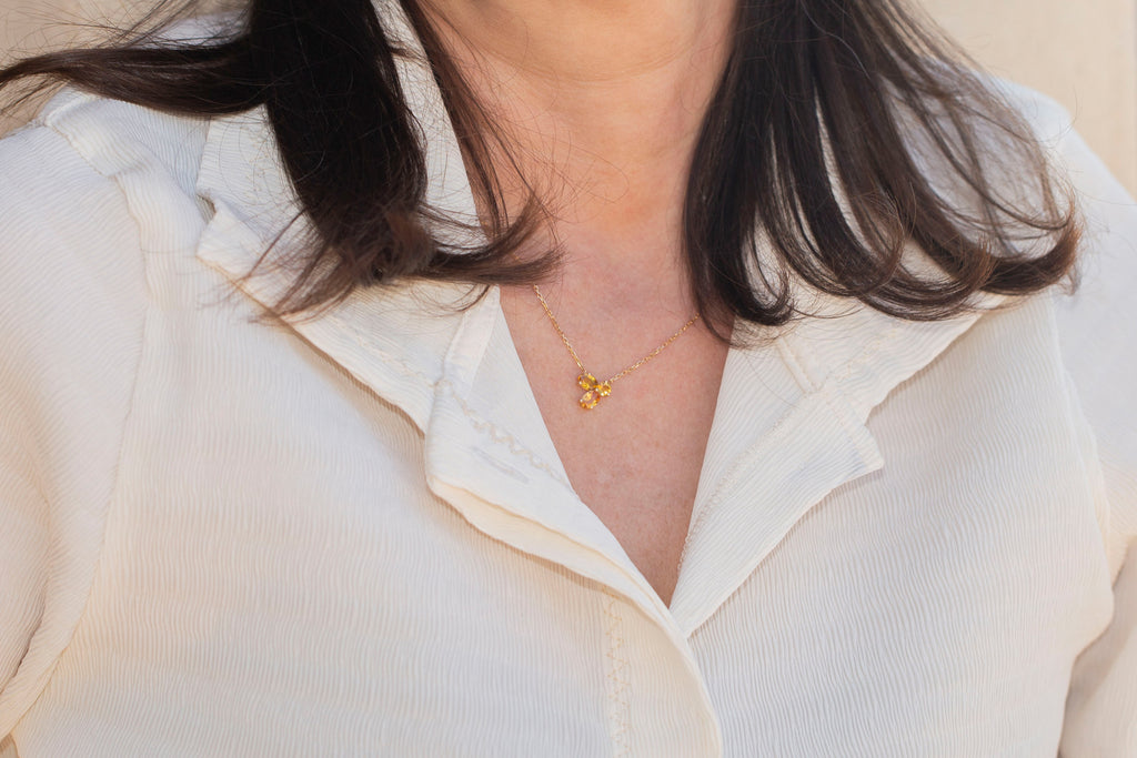Collier Rivière Jaune