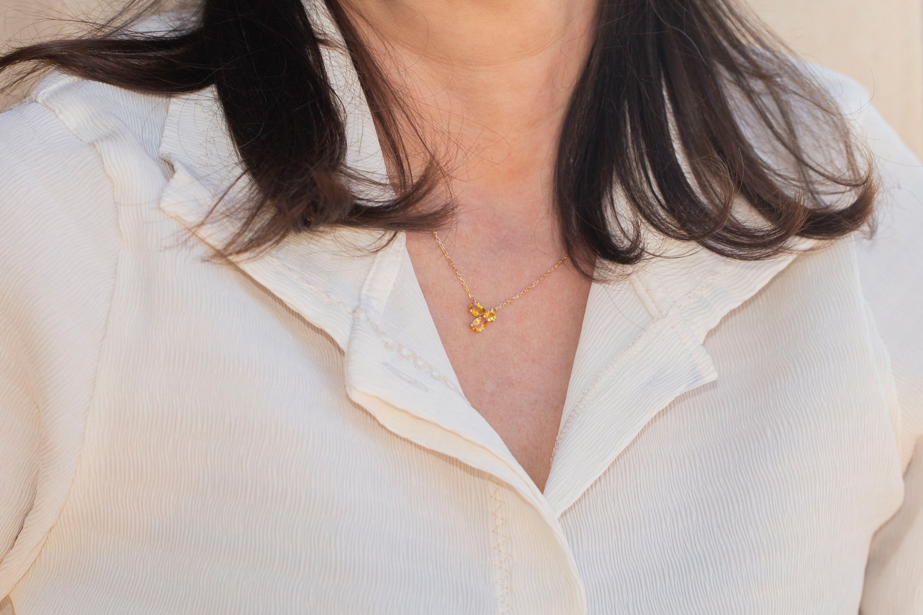 Collier Rivière Jaune