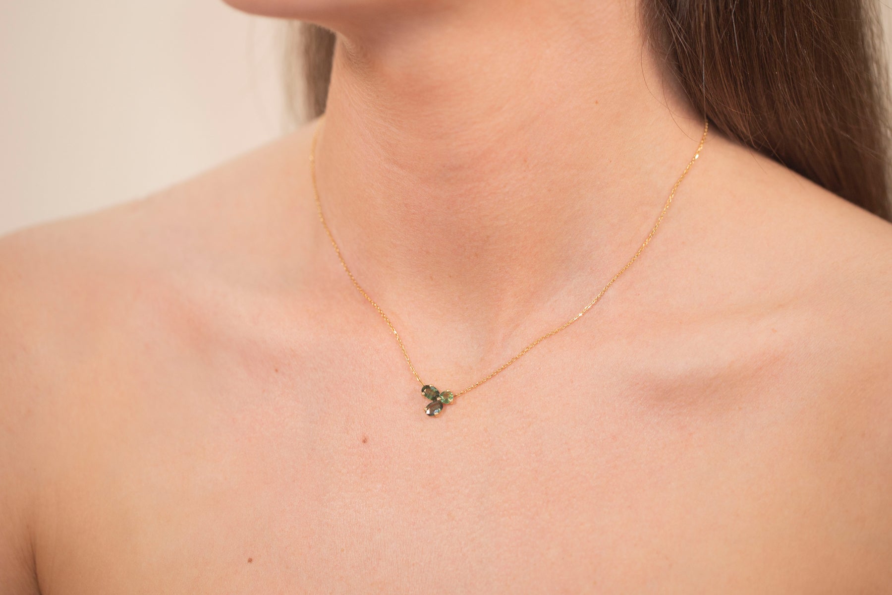 Collier Rivière Vert