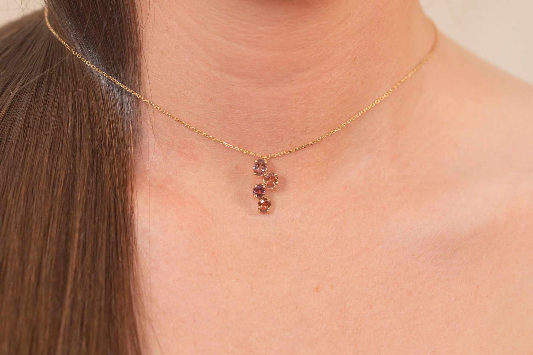 Collier Varappe Zircons