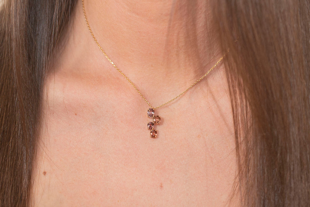 Collier Varappe Zircons