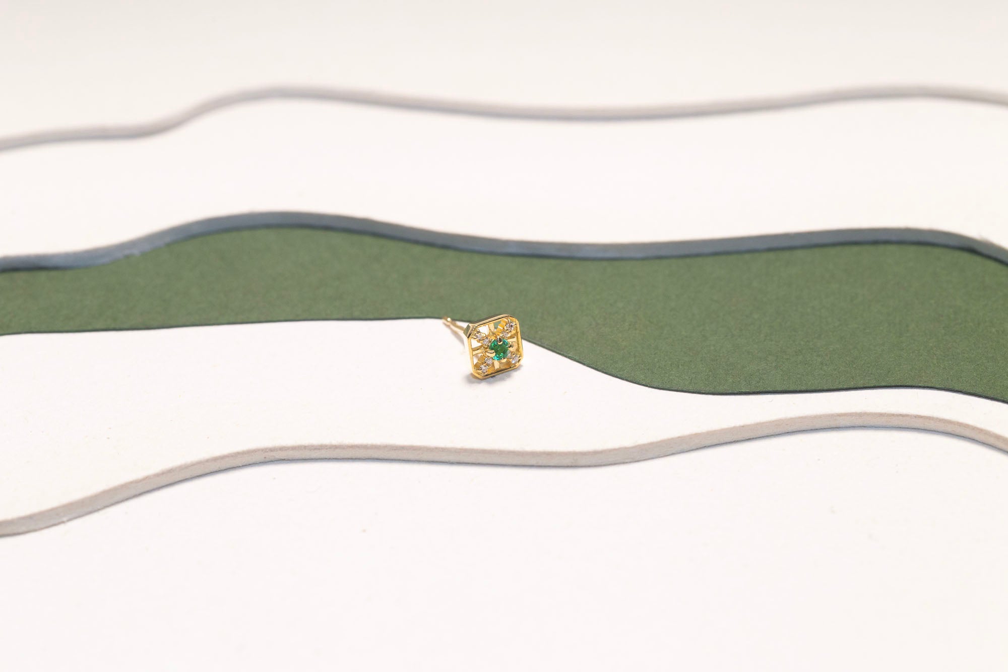 Boucle d'oreille Petit Jardin