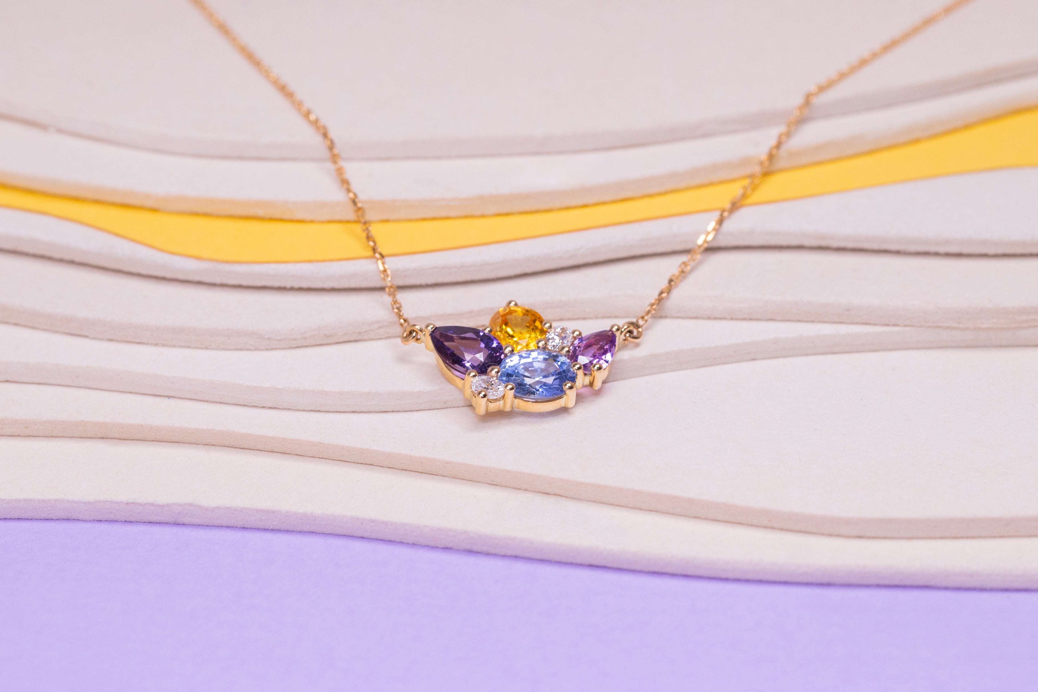 Collier Phénomène Saphir