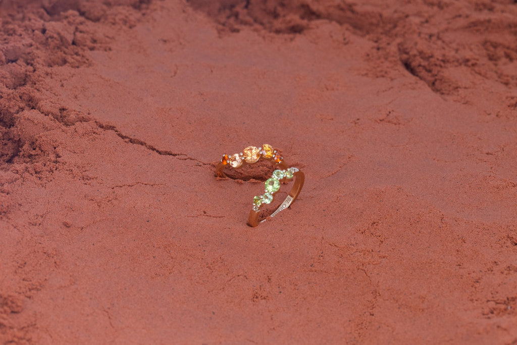 Bague Relief Péridot