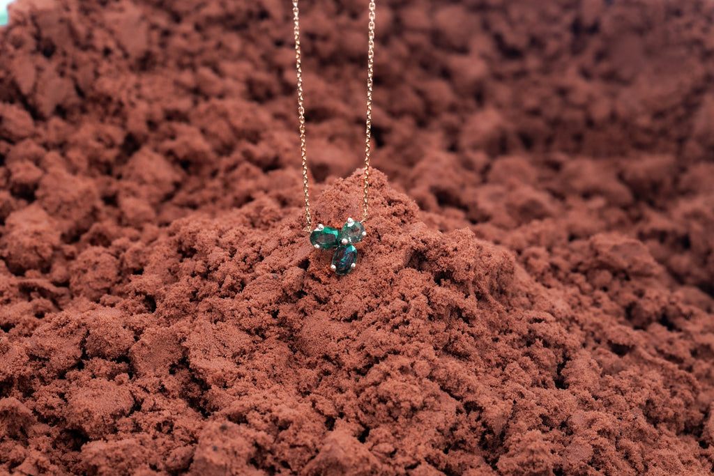 Collier Rivière Vert