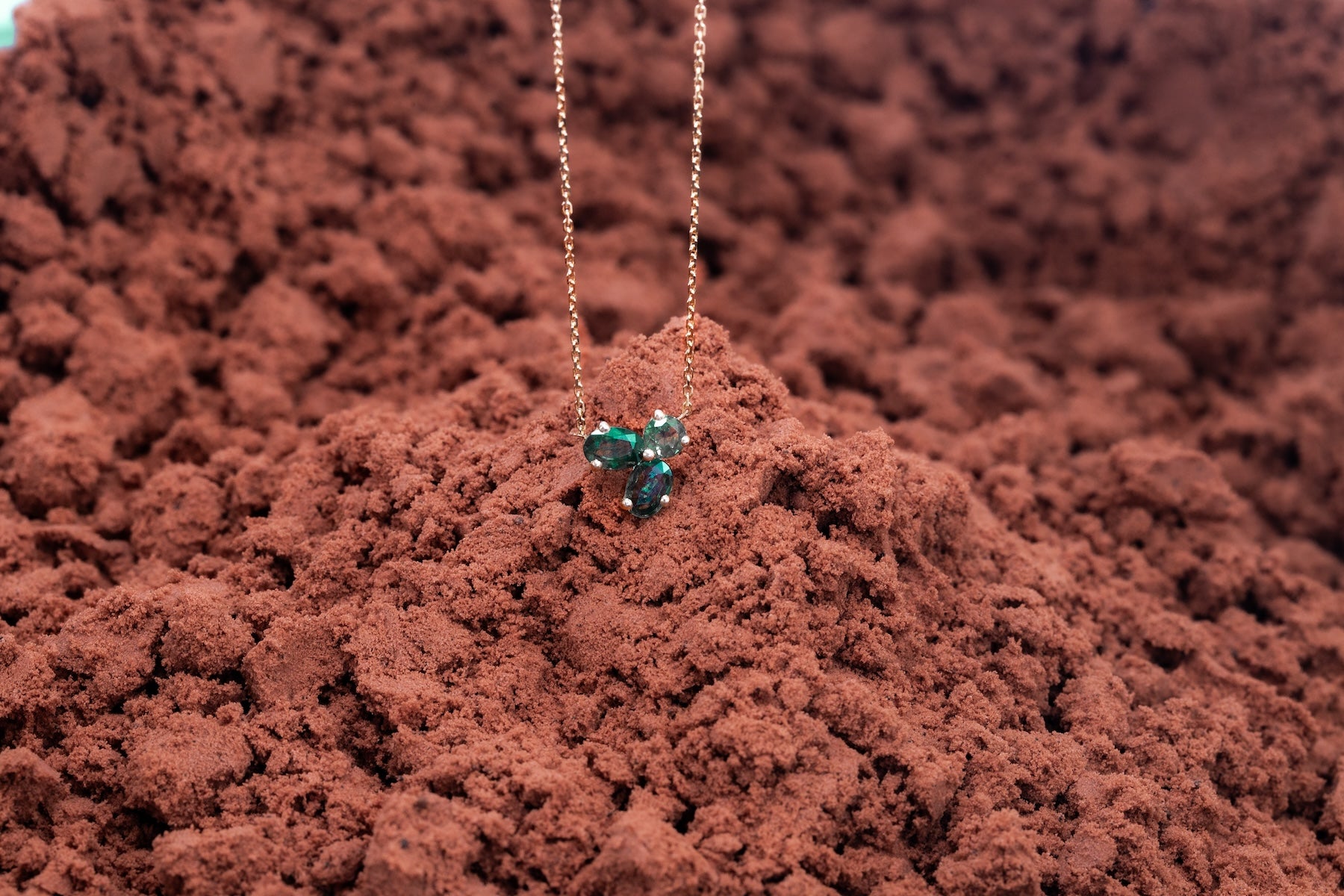 Collier Rivière Vert