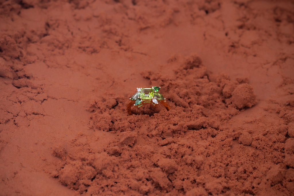 Bague Mini Glacier Verte