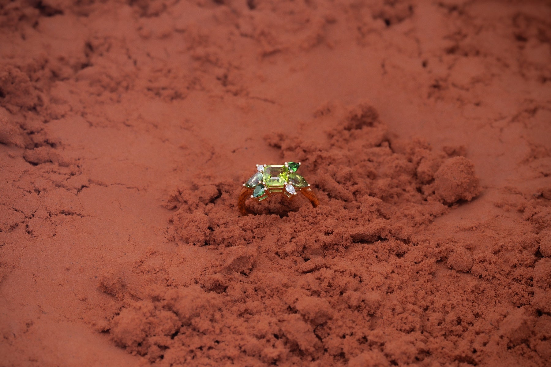 Bague Mini Glacier Verte