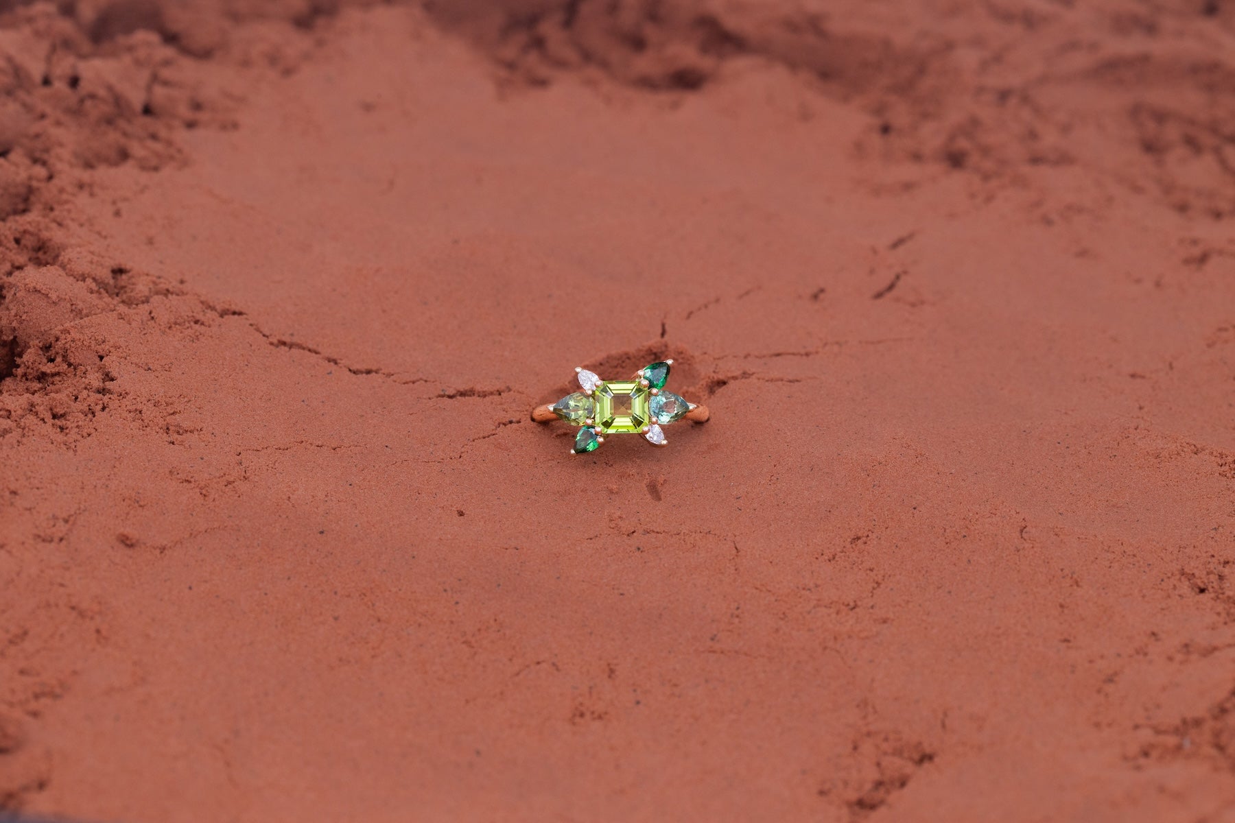 Bague Mini Glacier Verte
