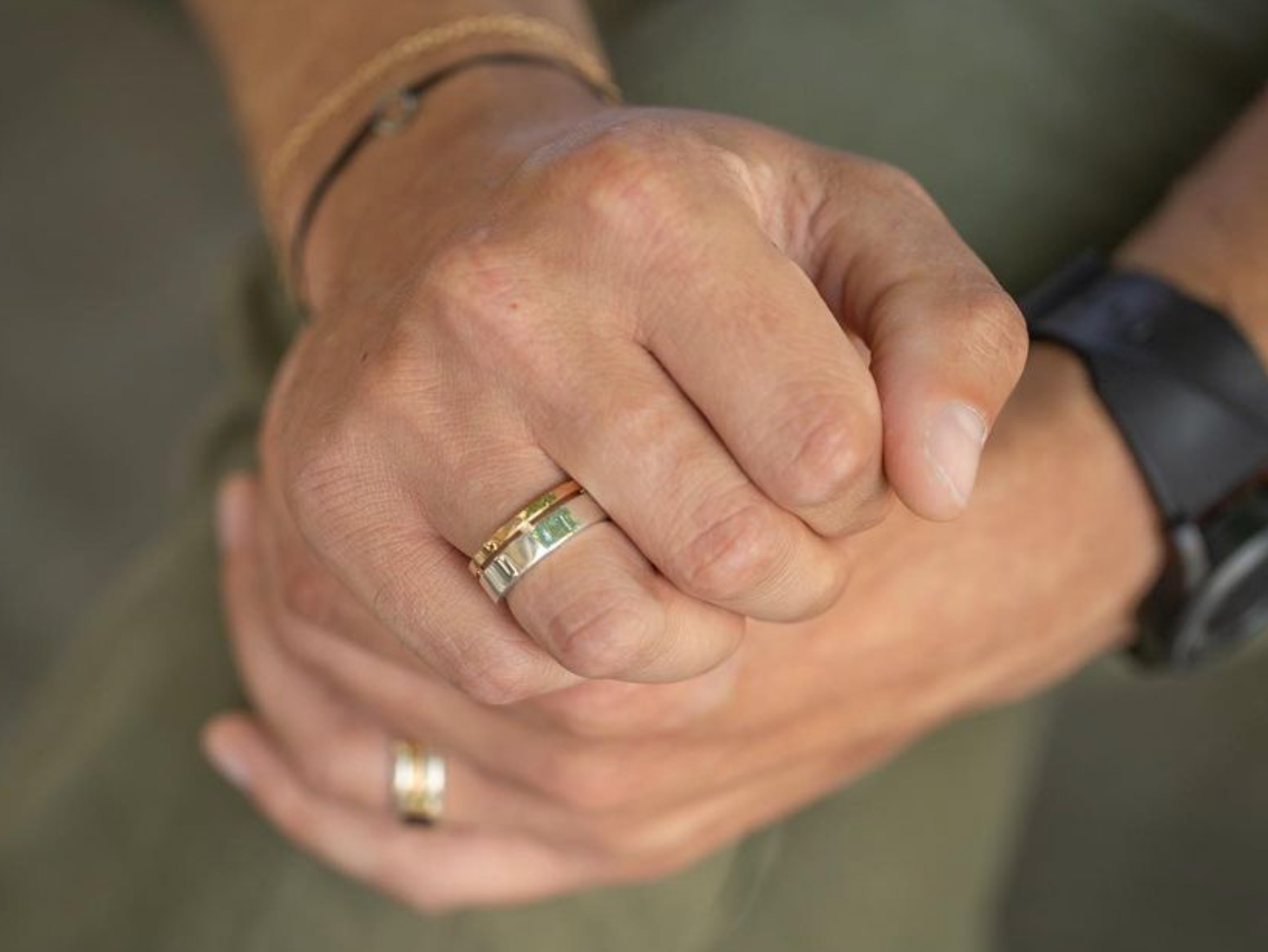 Bague Sérac Double