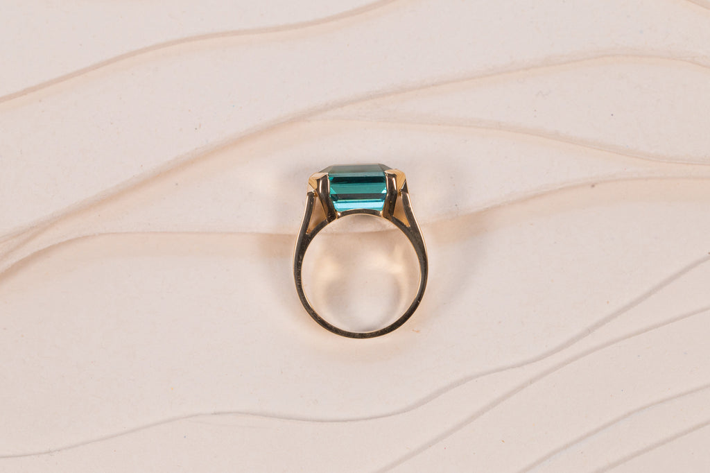 Bague Phénomène Tourmaline Indicolite