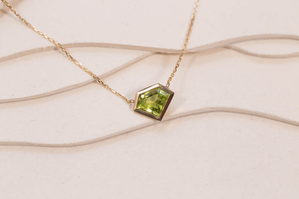Collier Strate Péridot