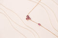 Collier Rivière Tourmaline Rubis