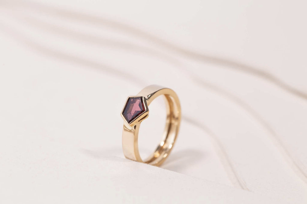 Bague Strate Grenat