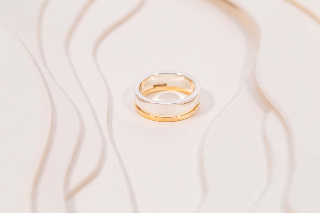 Bague Sérac Double