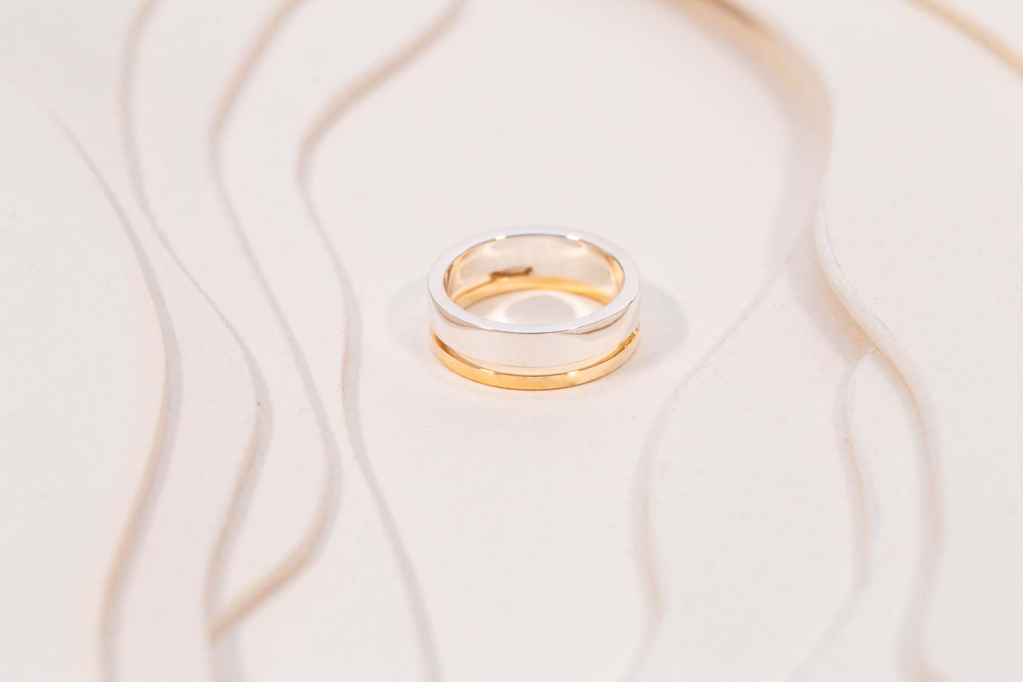 Bague Sérac Double