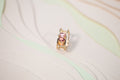 Bague Suspendue Cascade Saphirs